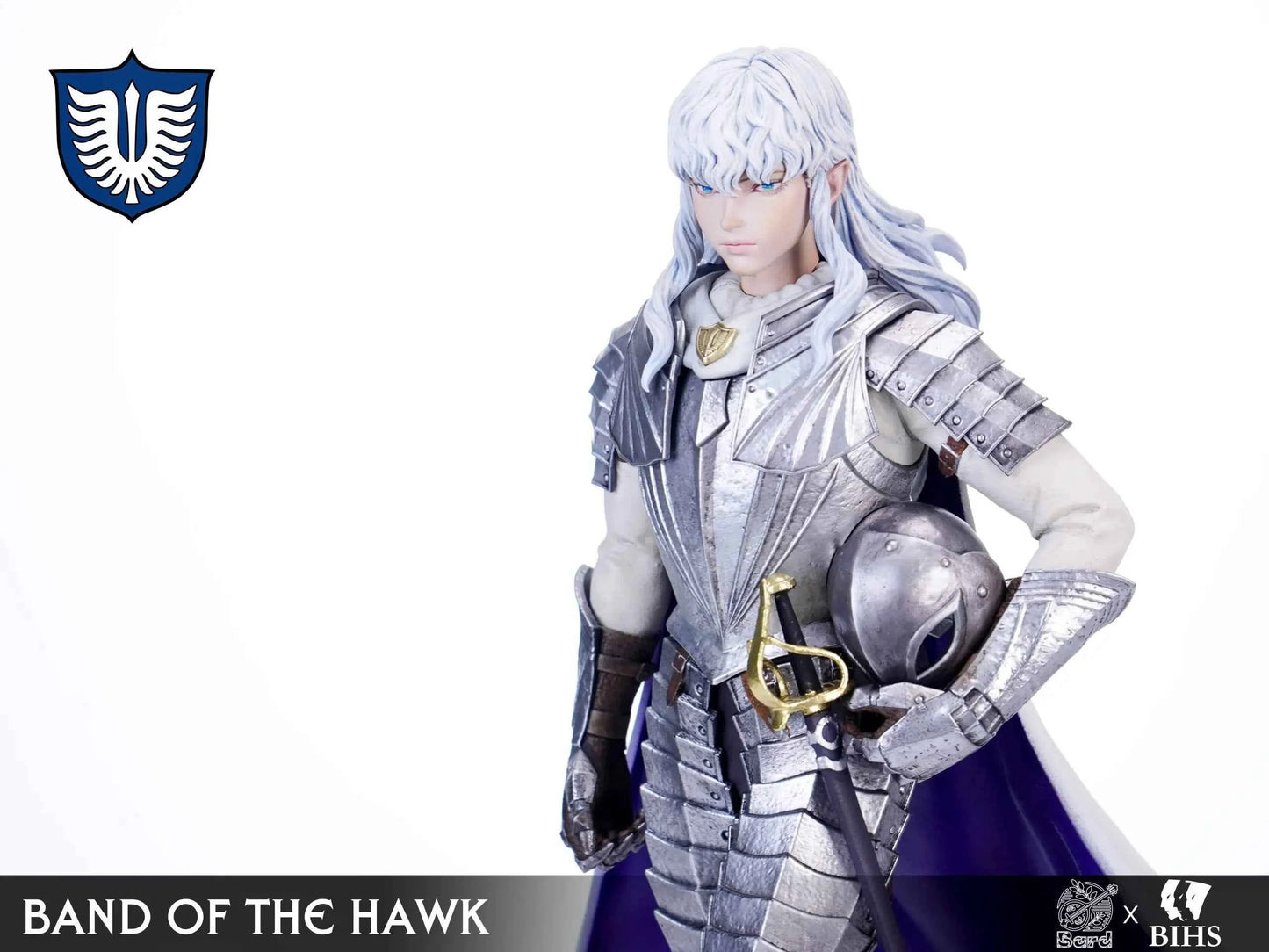 Berserk Bard & Bihs Studio Griffith & Rickert Resin Statue