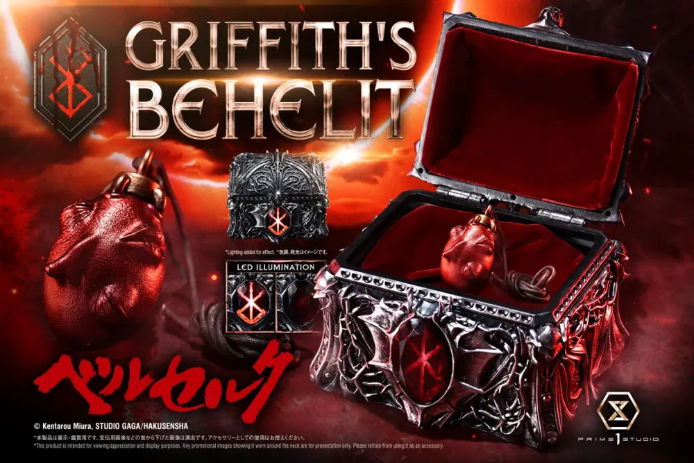 Berserk Prime 1 Studio Coffret of Fate: Behelit Collection 1/1 Resin Statue