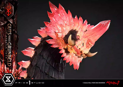 Berserk Prime 1 Studio Guts vs. Grunbeld in Apostle Form UDMBR-02 Licensed Resin Statue