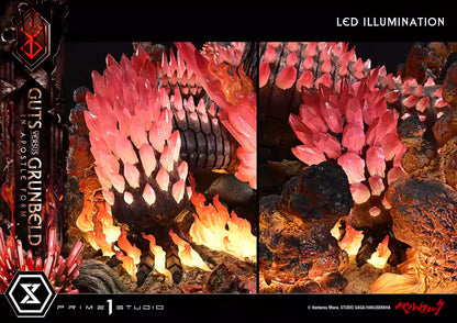 Berserk Prime 1 Studio Guts vs. Grunbeld in Apostle Form UDMBR-02 Licensed Resin Statue