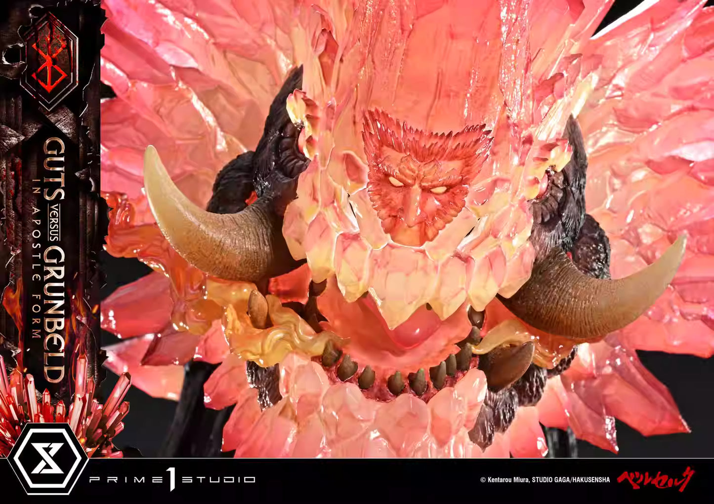 Berserk Prime 1 Studio Guts vs. Grunbeld in Apostle Form UDMBR-02 Licensed Resin Statue