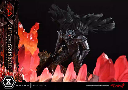 Berserk Prime 1 Studio Guts vs. Grunbeld in Apostle Form UDMBR-02 Licensed Resin Statue