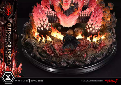 Berserk Prime 1 Studio Guts vs. Grunbeld in Apostle Form UDMBR-02 Licensed Resin Statue