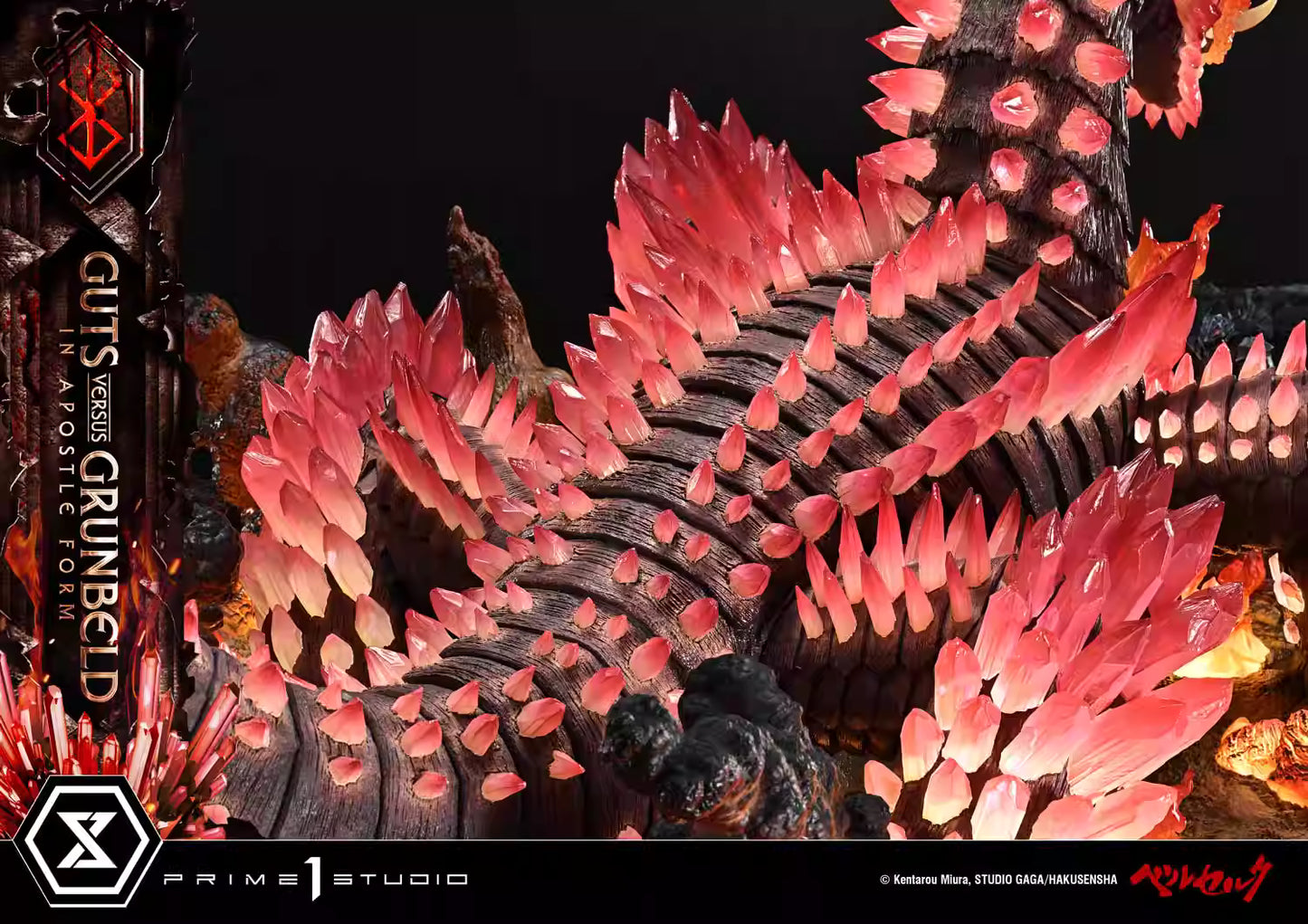 Berserk Prime 1 Studio Guts vs. Grunbeld in Apostle Form UDMBR-02 Licensed Resin Statue