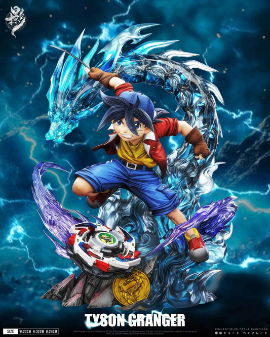 Beyblade Lue Ying Studio Sacred Beast Resonance Tyson Granger Resin Statue