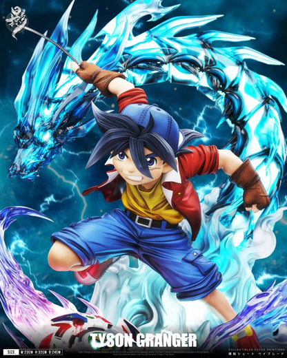 Beyblade Lue Ying Studio Sacred Beast Resonance Tyson Granger Resin Statue
