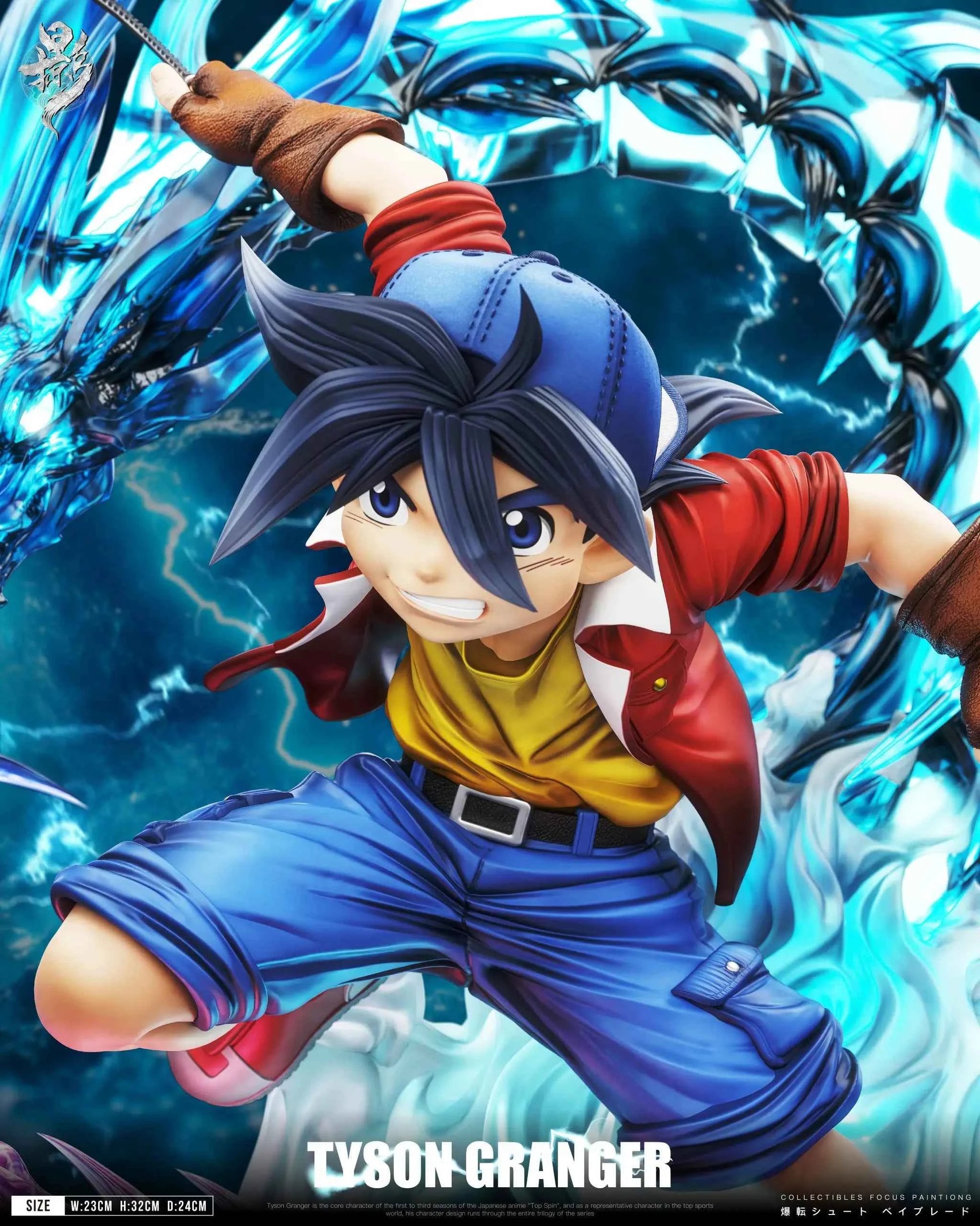 Beyblade Lue Ying Studio Sacred Beast Resonance Tyson Granger Resin Statue