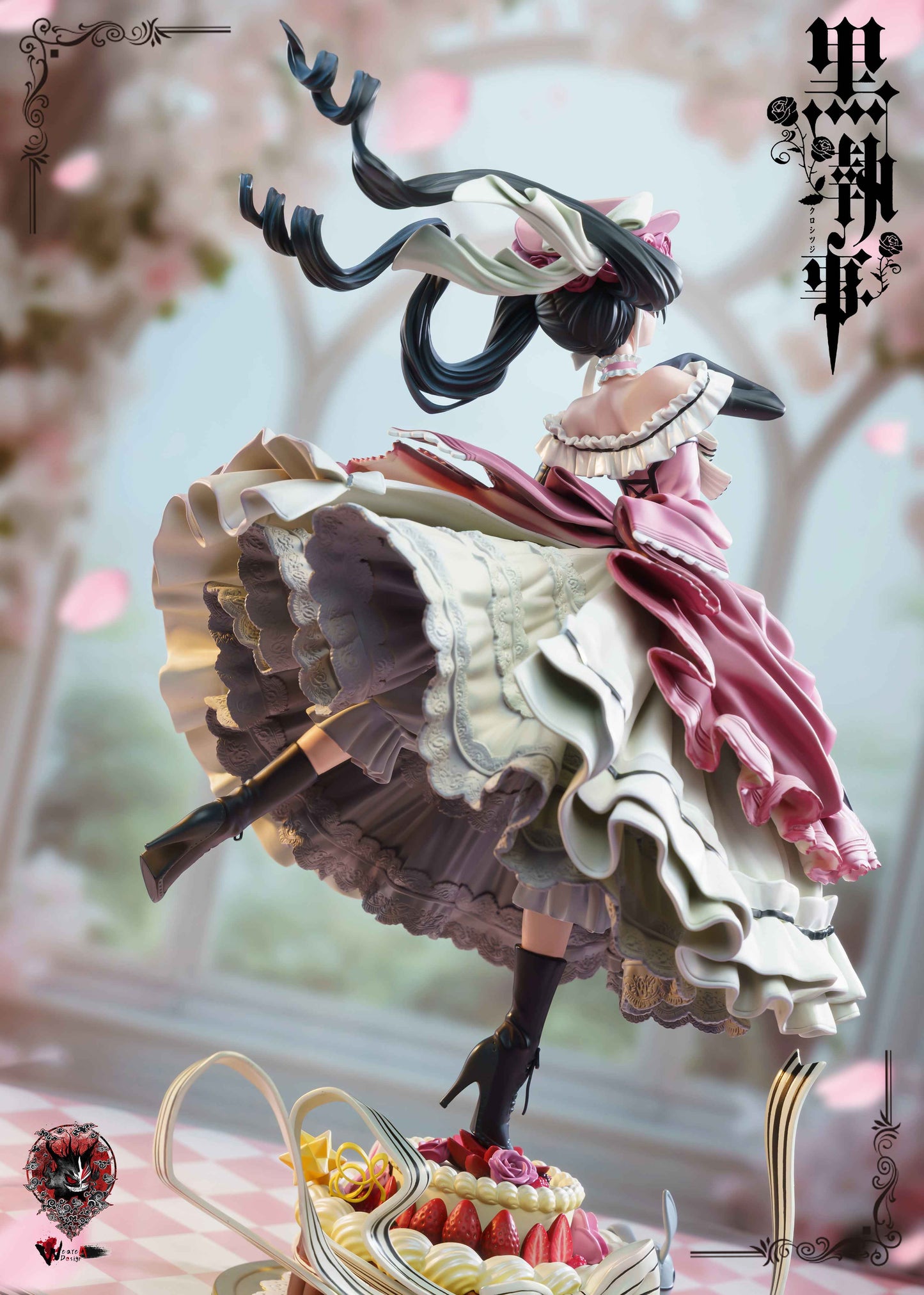 Black Butler Weare A Design Studio Ciel Phantomhiver Robin 1/5 Resin Statue