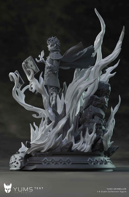 Black Clover YUMS-Collectors Studio Spade Prince Yuno Awakening Form Resin Statue