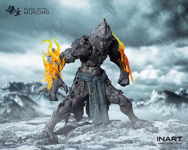 Black Myth Wukong Inart Collectibles Stone Monkey MAGG0004 1/12 Scale Licensed Action Figure
