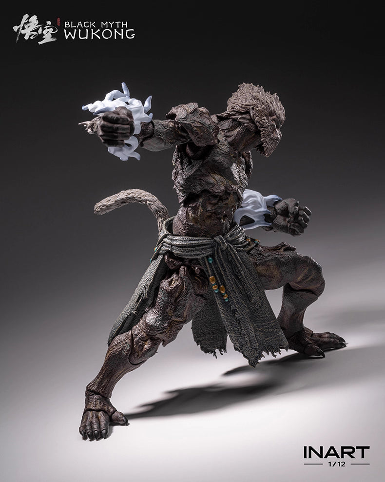 Black Myth Wukong Inart Collectibles Stone Monkey MAGG0004 1/12 Scale Licensed Action Figure