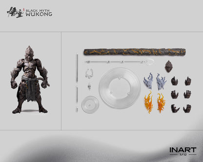 Black Myth Wukong Inart Collectibles Stone Monkey MAGG0004 1/12 Scale Licensed Action Figure