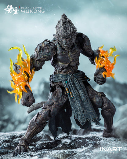 Black Myth Wukong Inart Collectibles Stone Monkey MAGG0004 1/12 Scale Licensed Action Figure