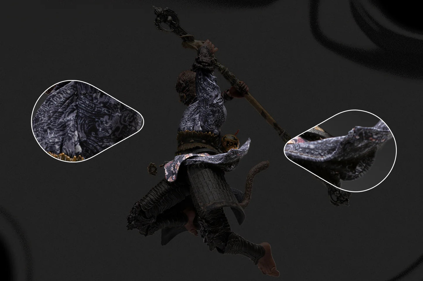 Black Myth wukong Inart Collectibles Sun Wukong MAG-G0002 MAG-G0002P 1/12 Scale Licensed Action Figure