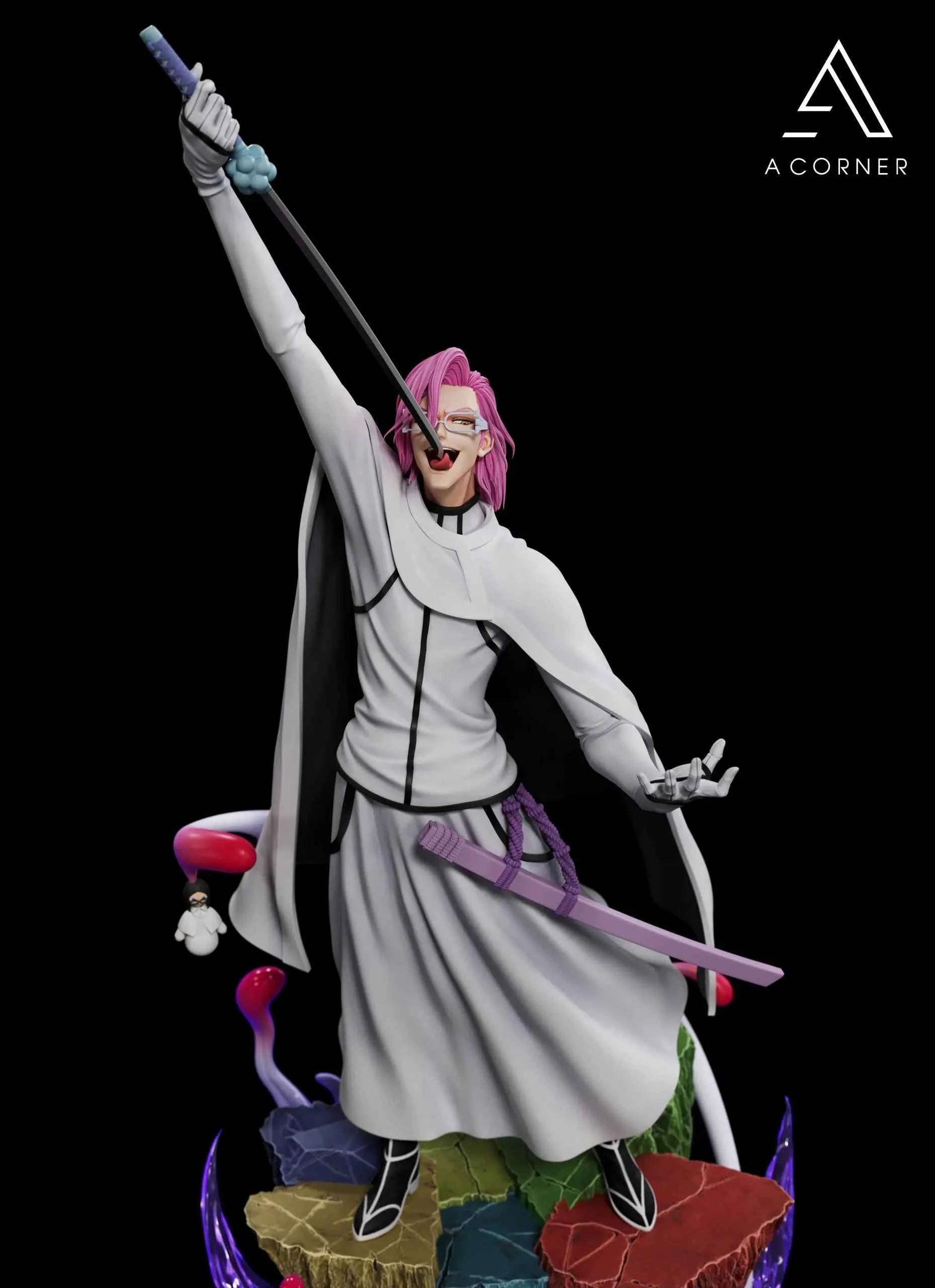 Bleach A Corner Studio Espada Series No.5 x No.8 x No.0 Resin Statue