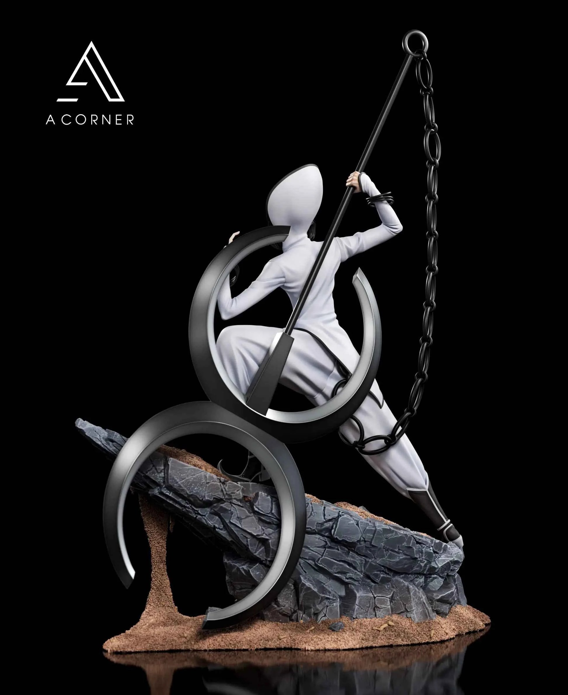 Bleach A Corner Studio Espada Series No.5 x No.8 x No.0 Resin Statue