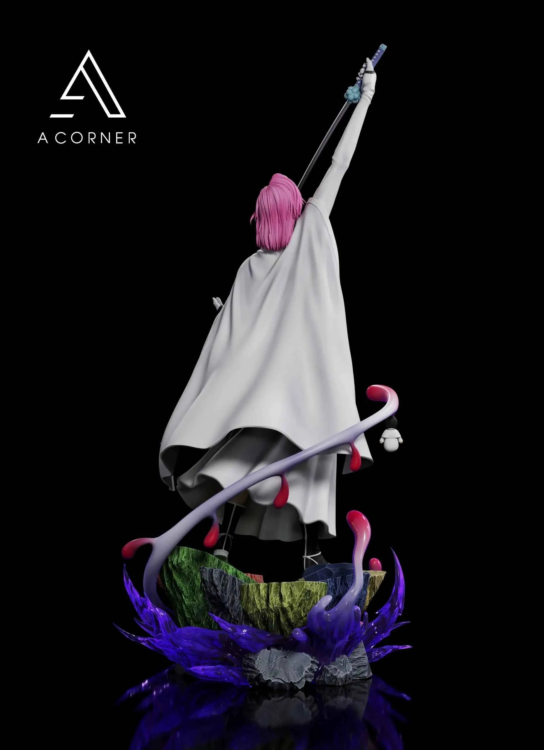 Bleach A Corner Studio Espada Series No.5 x No.8 x No.0 Resin Statue