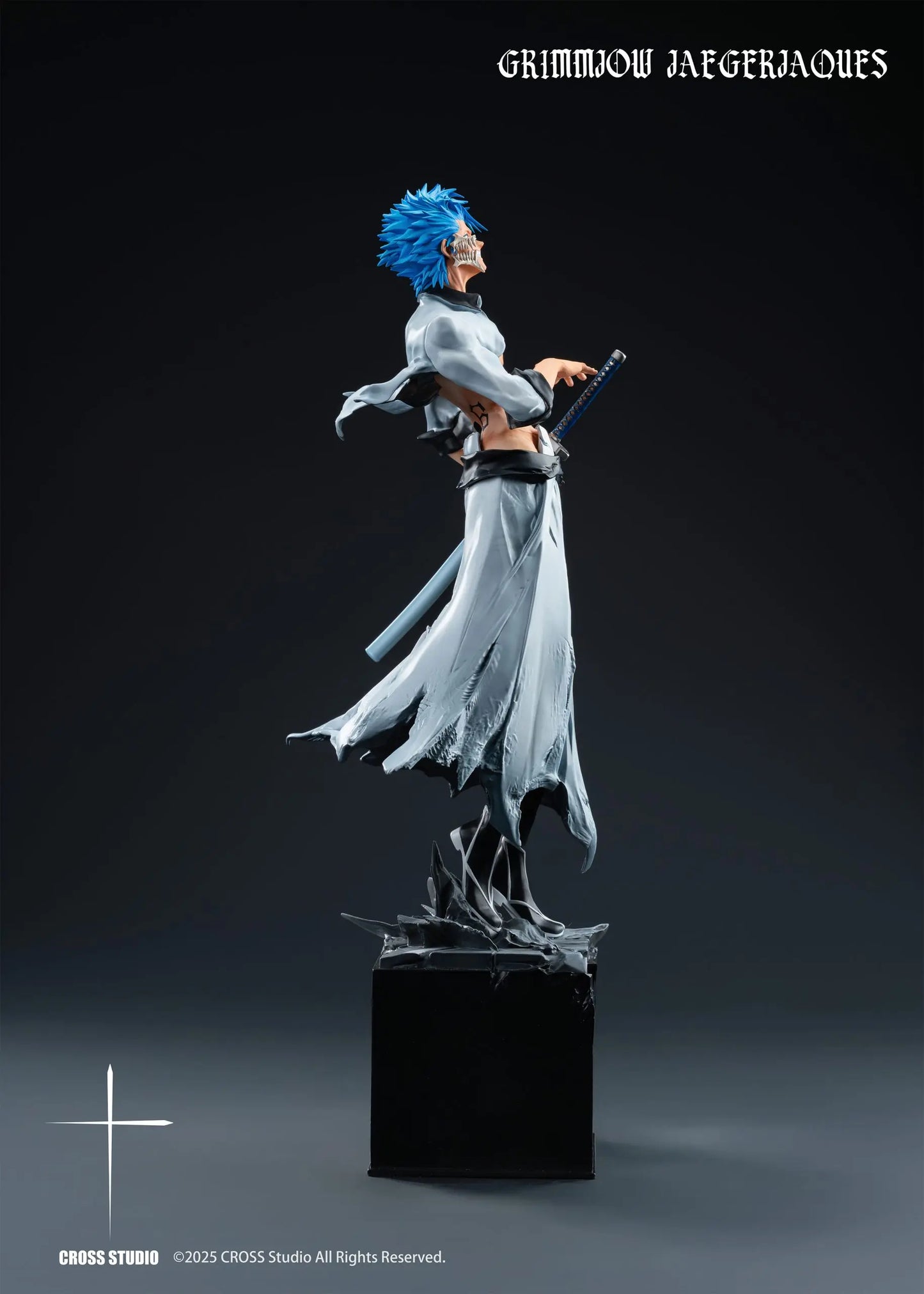 Bleach Cross Studio Grimmjow Jaegerjaques Resin Statue