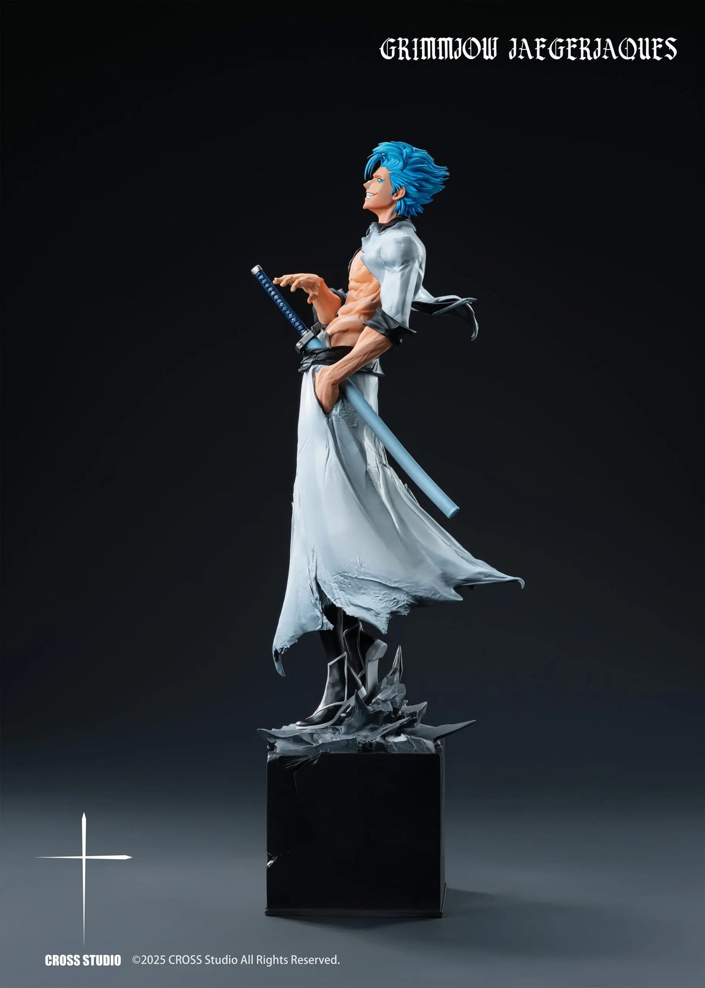 Bleach Cross Studio Grimmjow Jaegerjaques Resin Statue