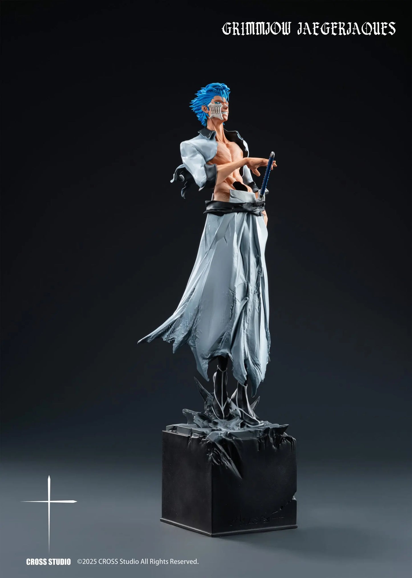 Bleach Cross Studio Grimmjow Jaegerjaques Resin Statue