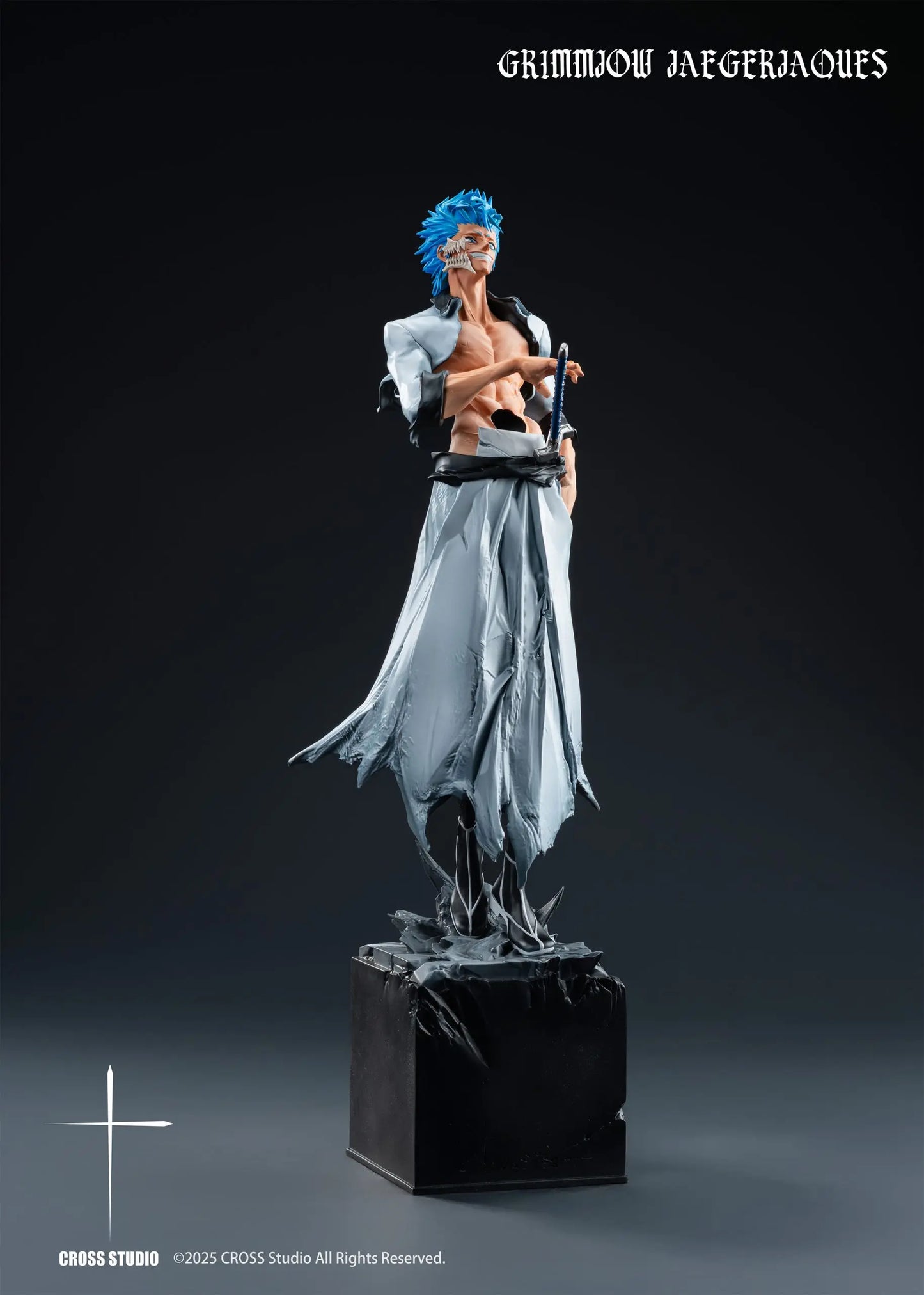 Bleach Cross Studio Grimmjow Jaegerjaques Resin Statue
