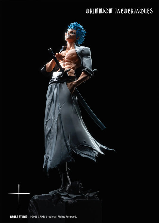 Bleach Cross Studio Grimmjow Jaegerjaques Resin Statue