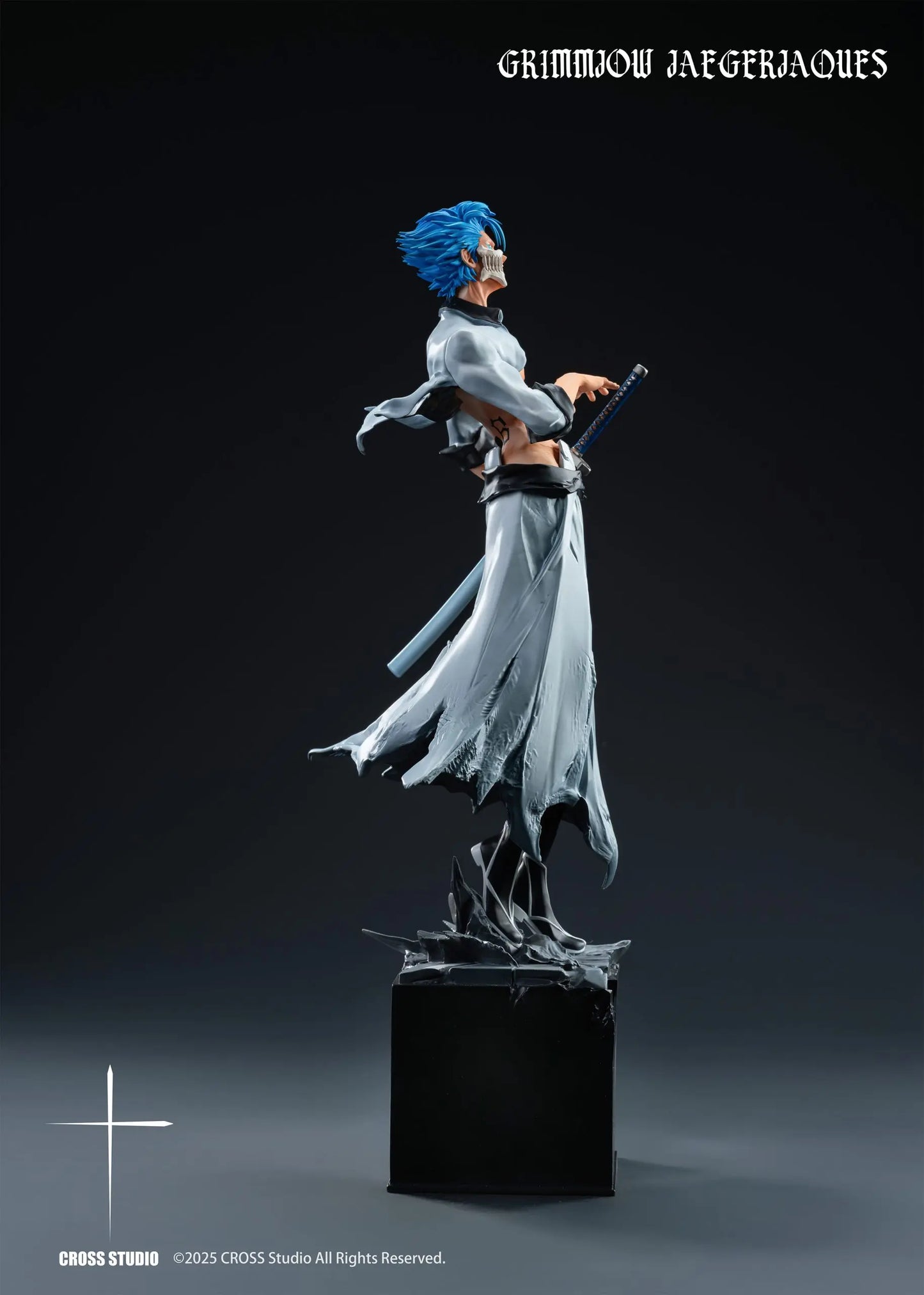 Bleach Cross Studio Grimmjow Jaegerjaques Resin Statue