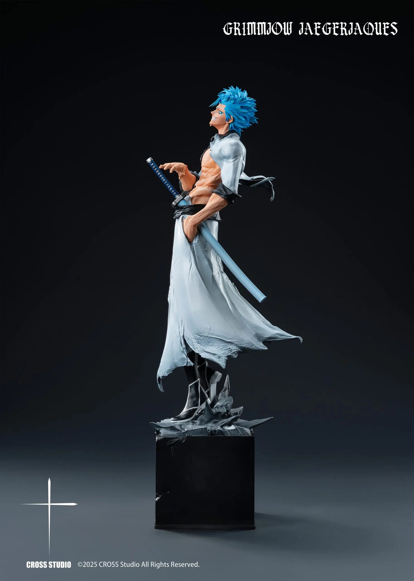 Bleach Cross Studio Grimmjow Jaegerjaques Resin Statue