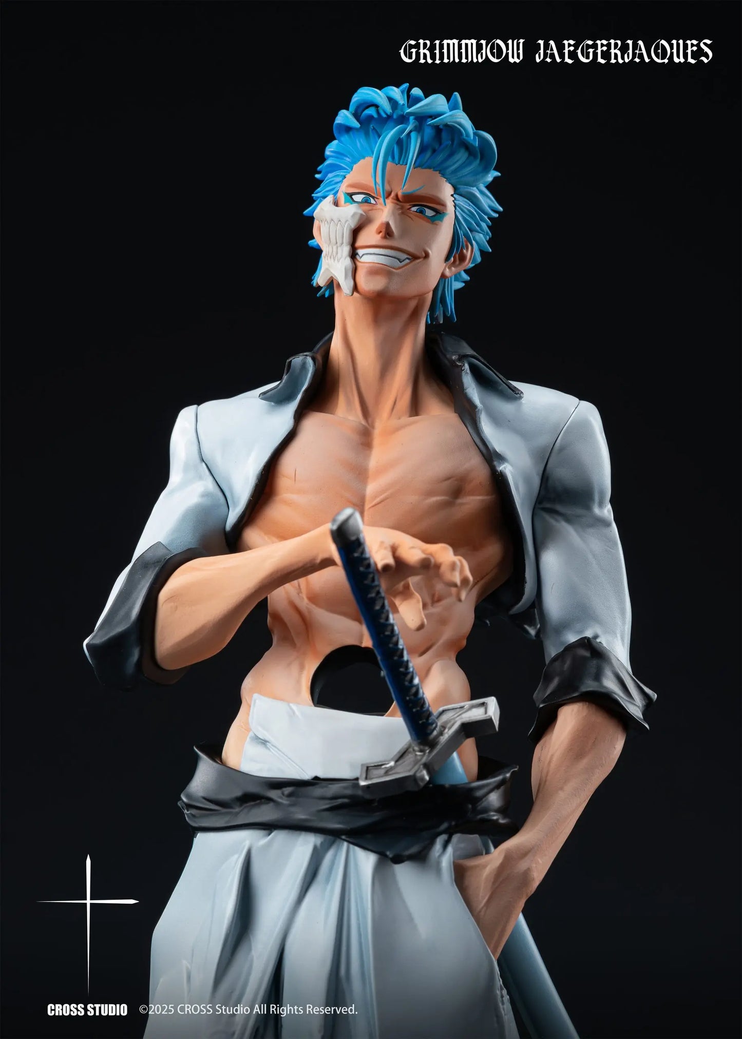 Bleach Cross Studio Grimmjow Jaegerjaques Resin Statue