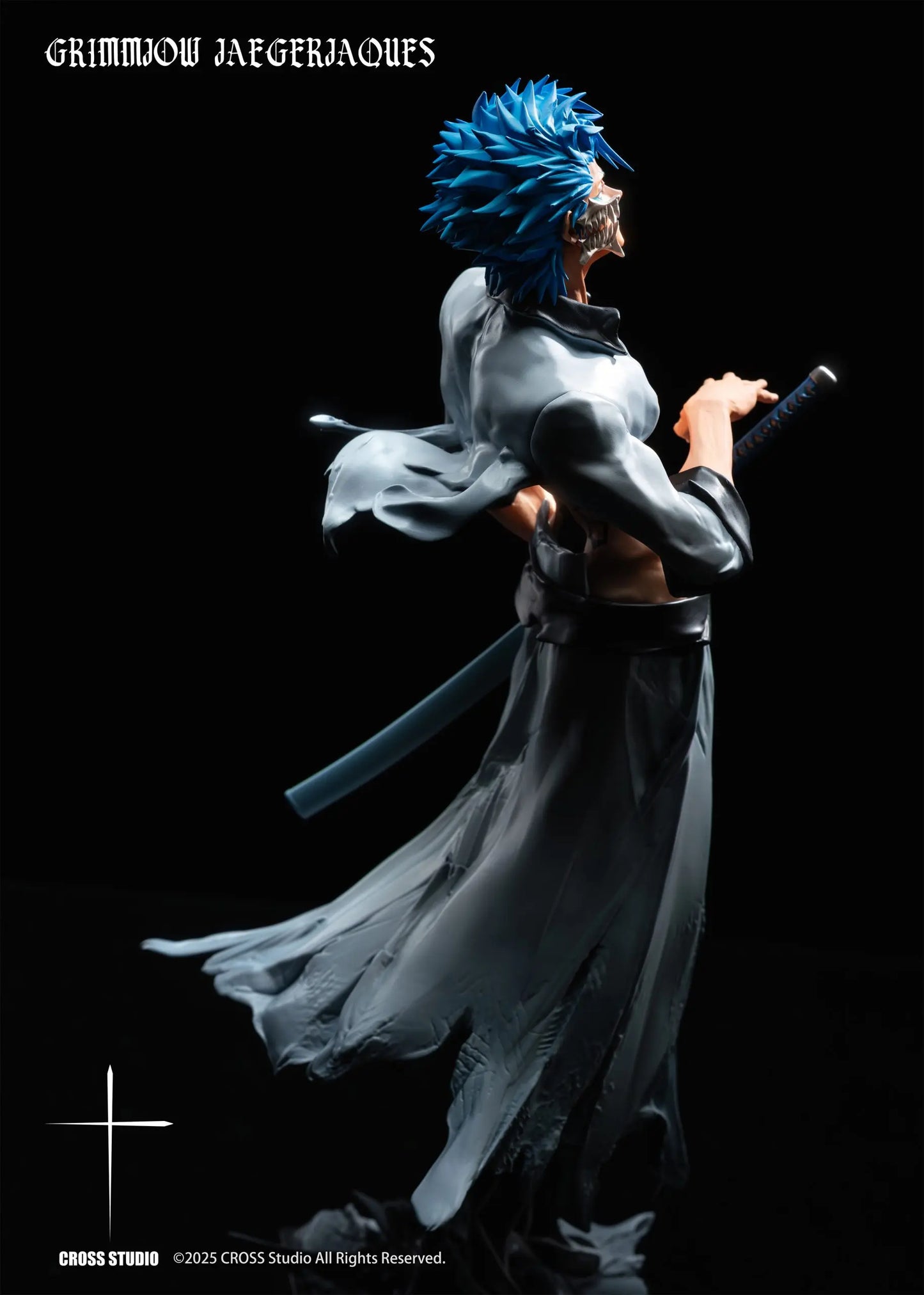 Bleach Cross Studio Grimmjow Jaegerjaques Resin Statue