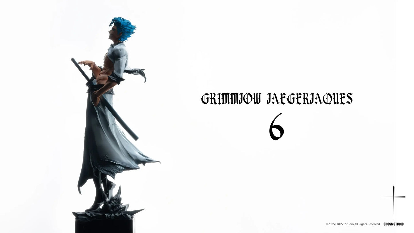 Bleach Cross Studio Grimmjow Jaegerjaques Resin Statue