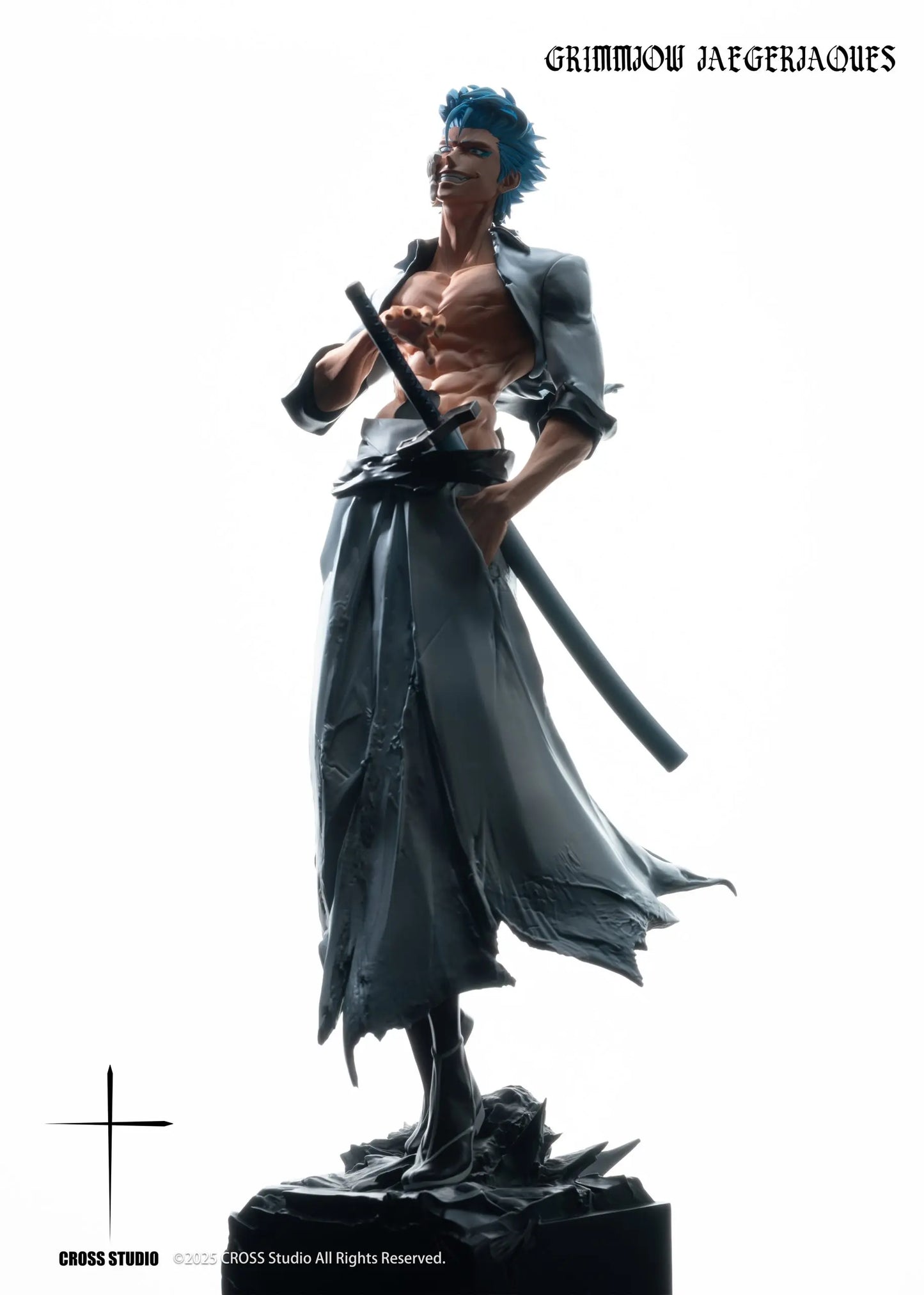 Bleach Cross Studio Grimmjow Jaegerjaques Resin Statue