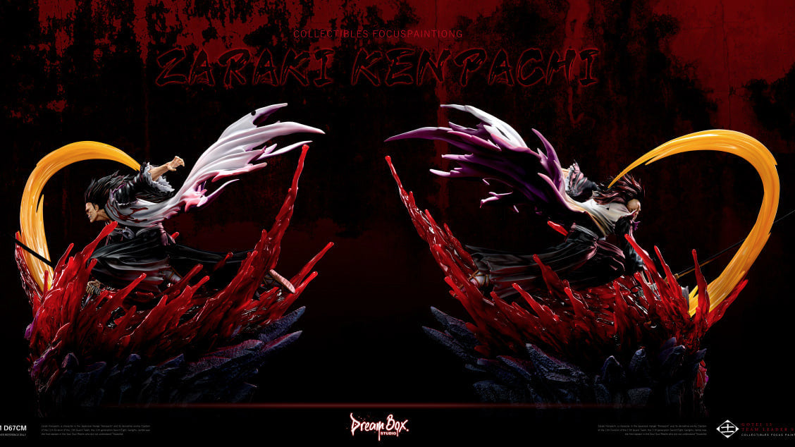 Bleach Dream Box Studio Kenpachi Zaraki 1/4 Resin Statue