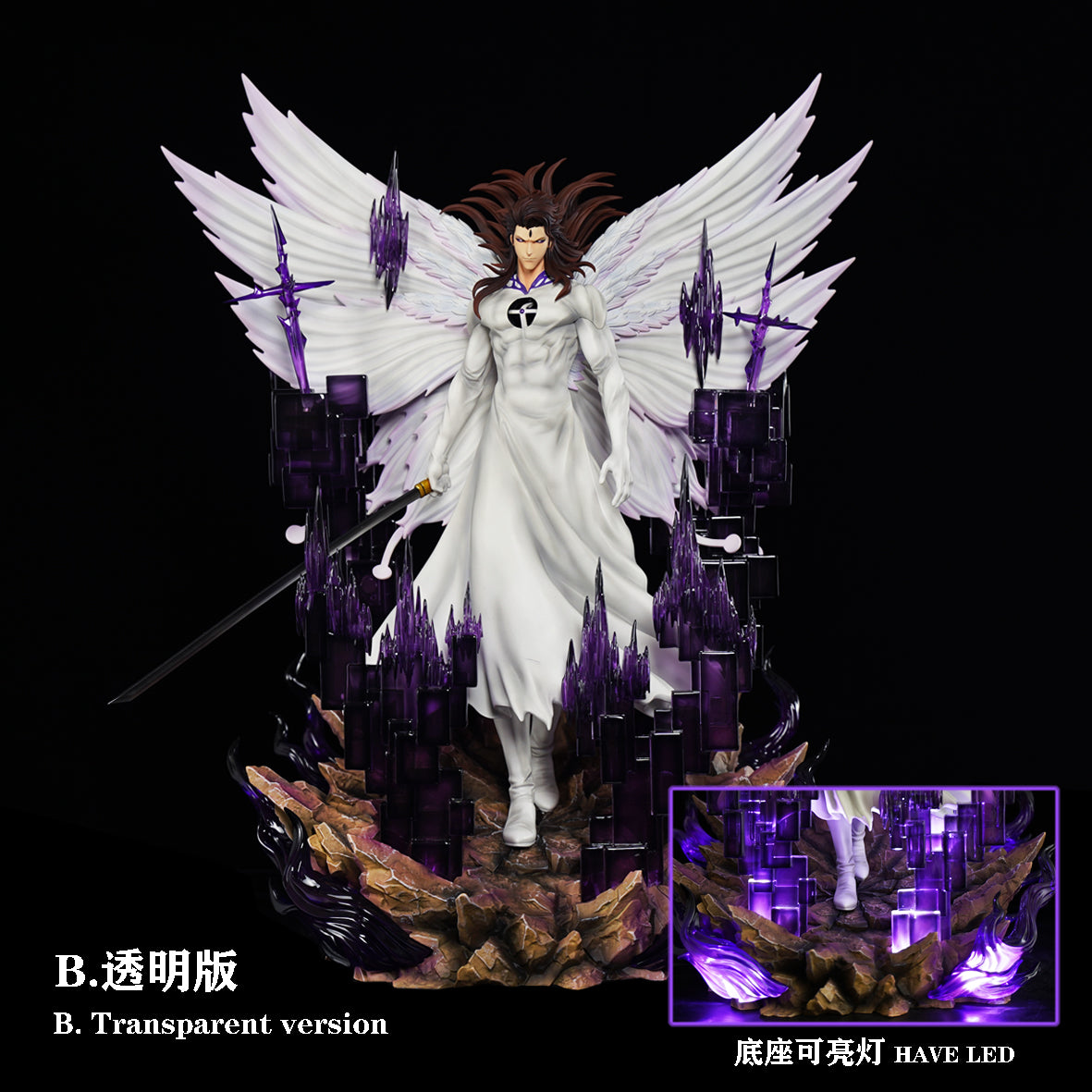 Bleach HXHENG & CHENG Studio Aizen Sousuke 1/6 Resin Statue