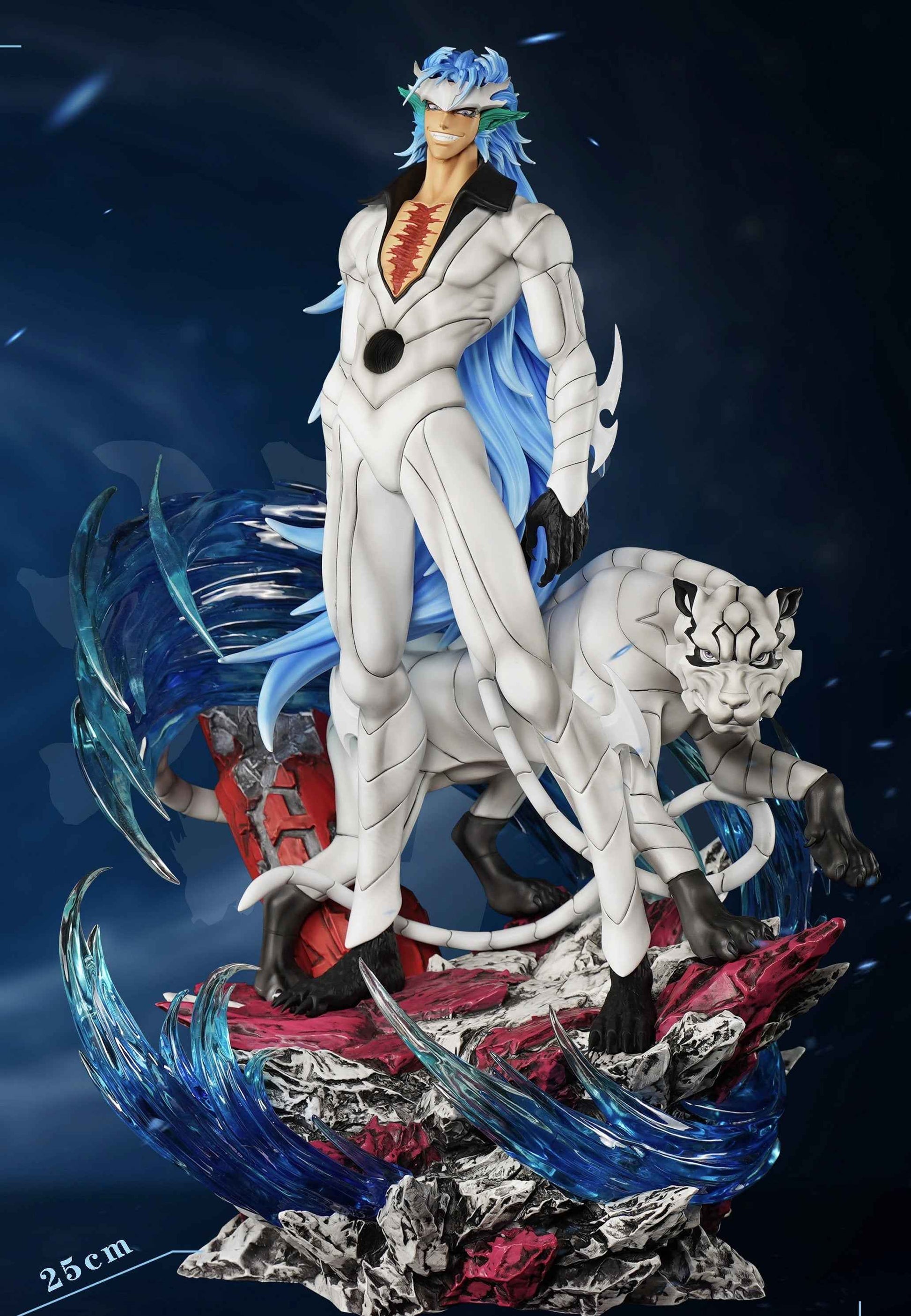 Bleach HXHENG & CHENG Studio Grimmjow Jaegerjaquez 1/6 Resin Statue