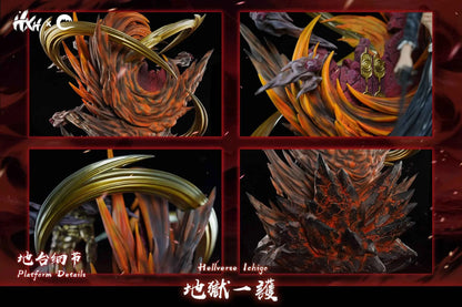Bleach HXHENG & CHENG Studio Ichigo Kurosaki Hell Verse  Resin Statue