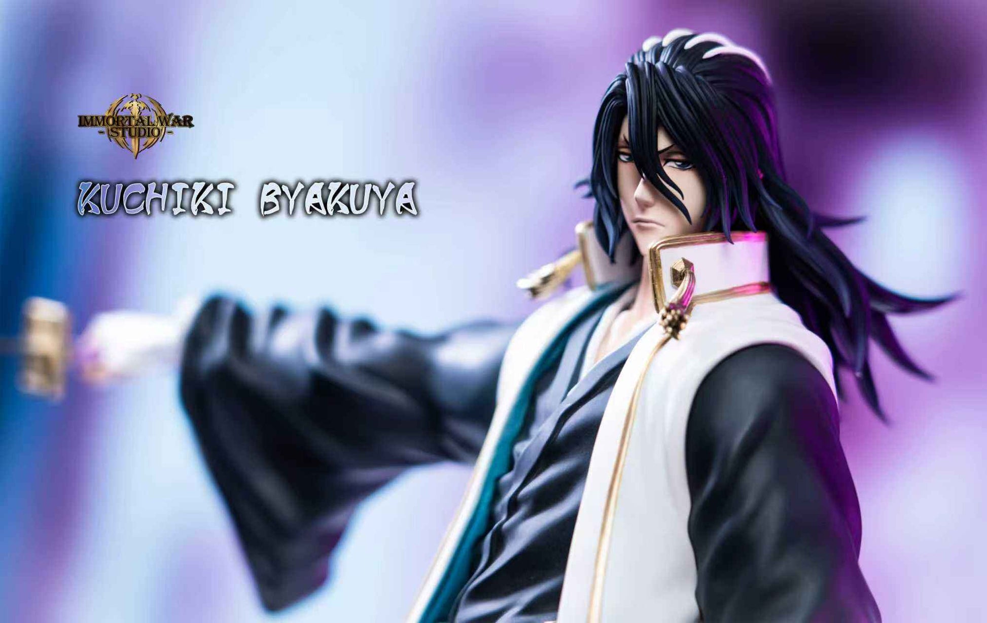 Bleach IW & Niren Studio Byakuya Kuchiki Resin Statue