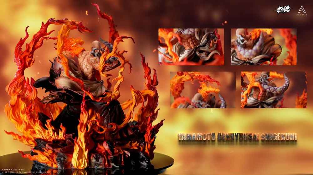 Bleach Ji Jing x A Corner Studio Yamamoto Genryusai Shigekuni Resin Statue