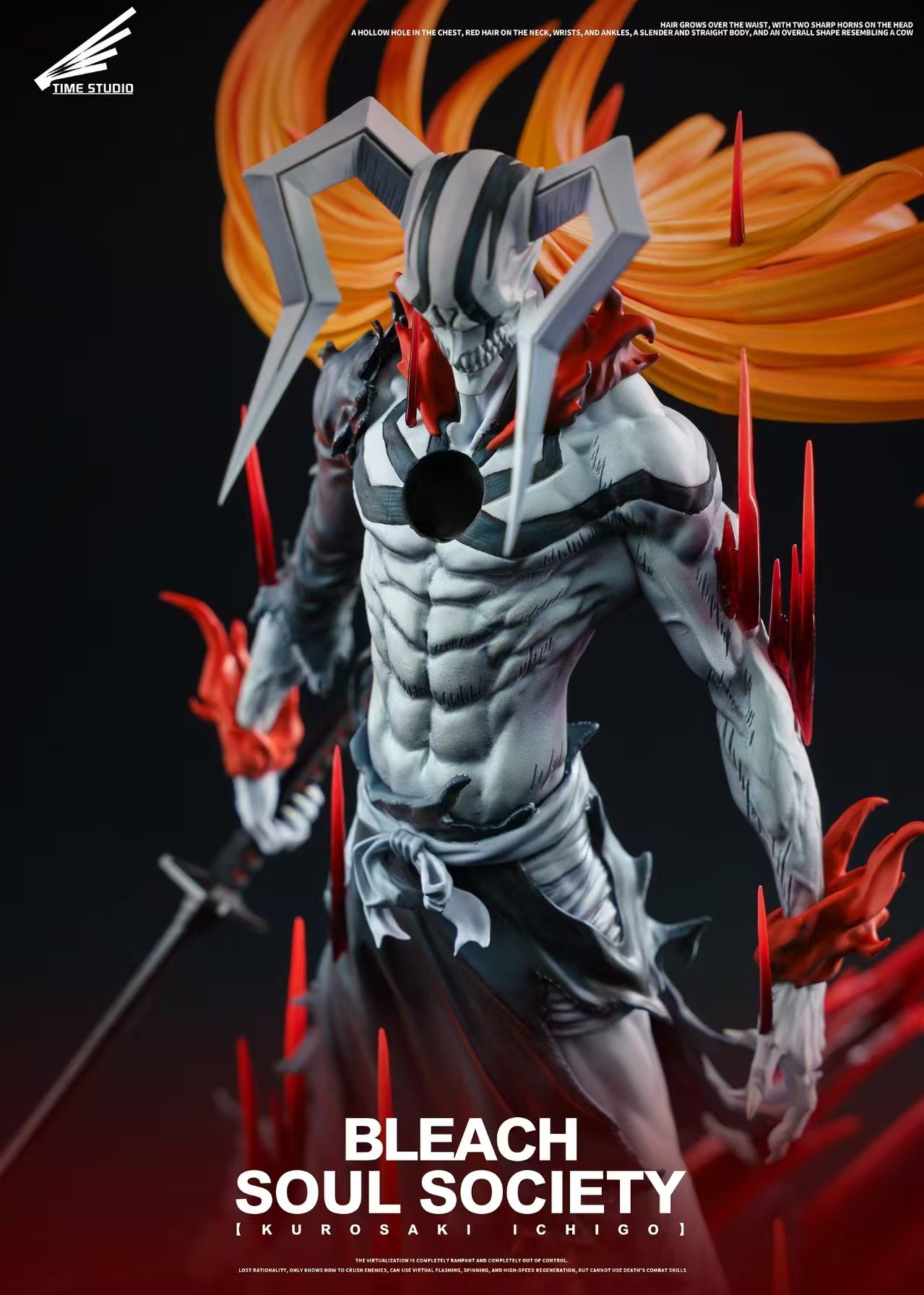 Bleach Time Studio Ichigo Kurosaki 1/6 Resin Statue