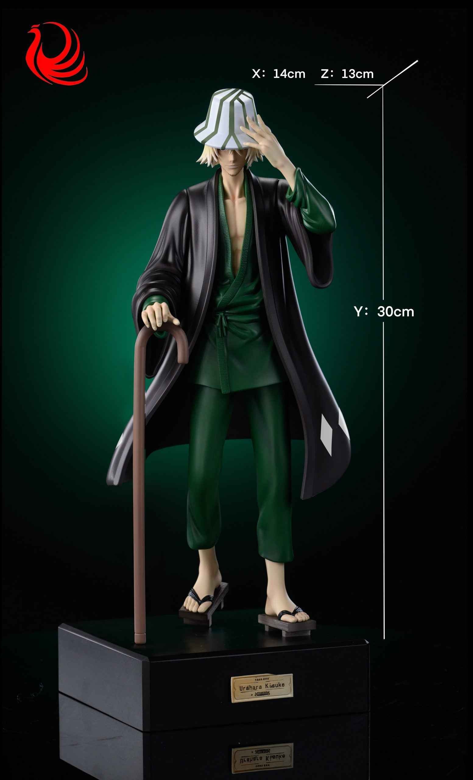 Bleach Wan Guan Zao Wu Studio Soi Fon & Urahara Kisuke Resin Statue