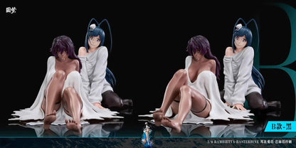 Bleach YuanMeng Studio Bambietta Basterbine & Giselle Gewelle Resin Statue