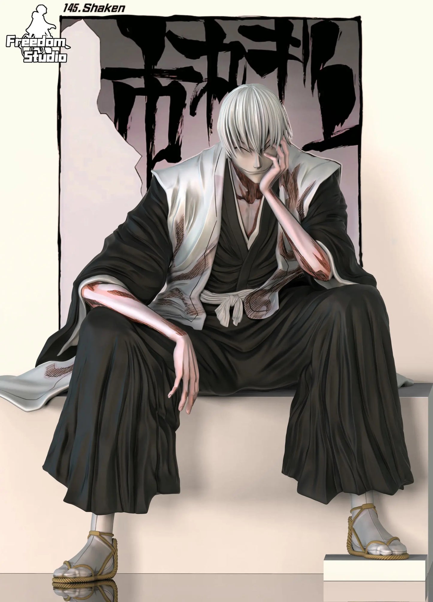 Bleach Freedom Studio Gin Ichimaru Resin Statue