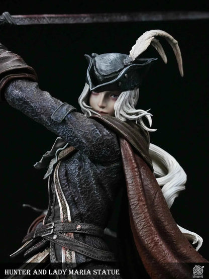 Bloodborne Bard Studio Lady Maria vs Hunter Resin Statue
