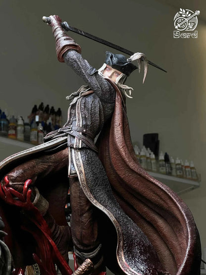 Bloodborne Bard Studio Lady Maria vs Hunter Resin Statue