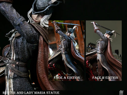 Bloodborne Bard Studio Lady Maria vs Hunter Resin Statue