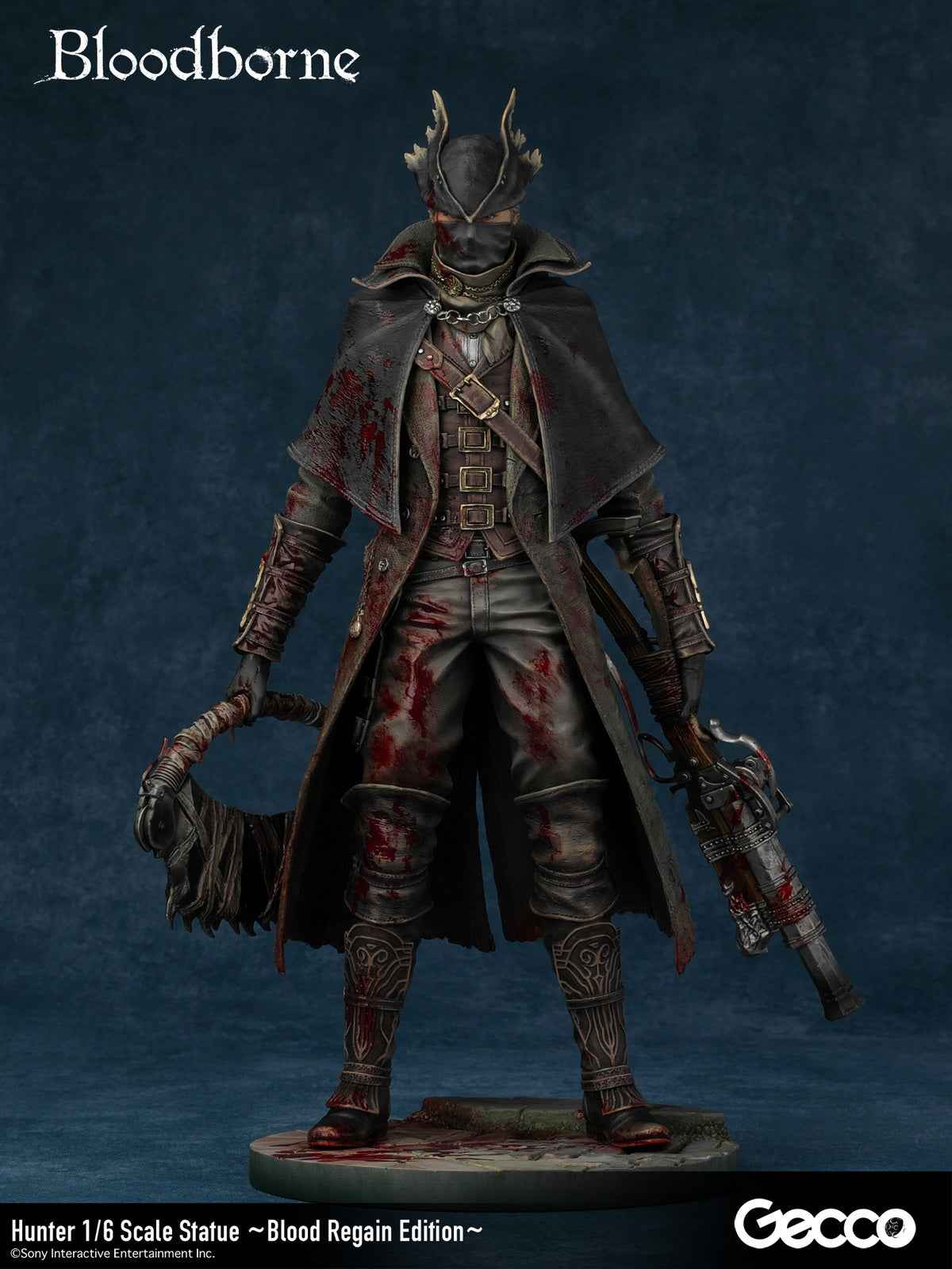 Bloodborne ~ Gecco Studio ~ The Hunter Blood Regain ~ Licensed PVC Figure
