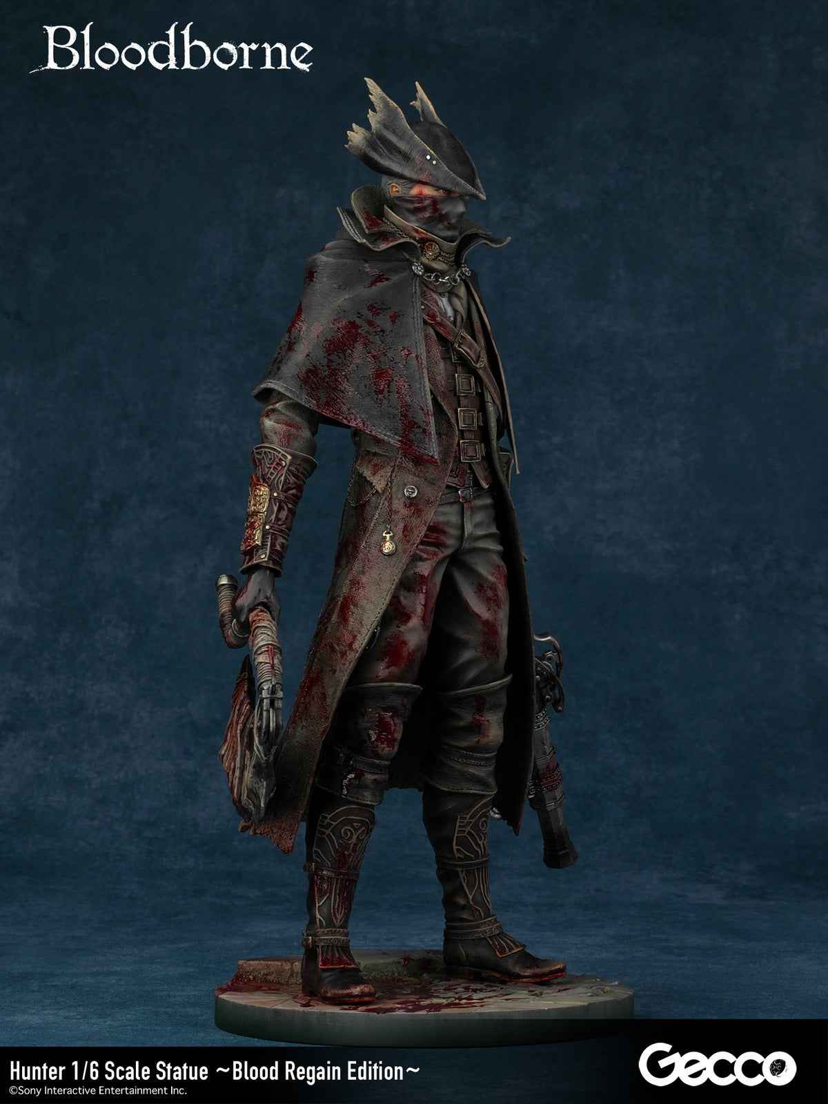Bloodborne ~ Gecco Studio ~ The Hunter Blood Regain ~ Licensed PVC Figure