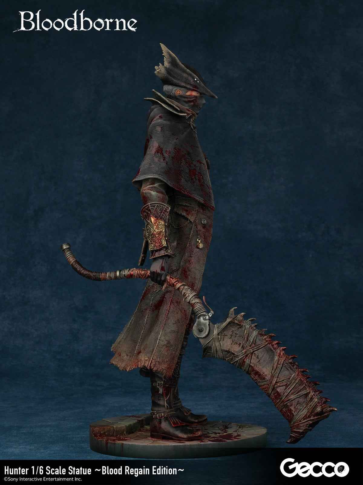 Bloodborne ~ Gecco Studio ~ The Hunter Blood Regain ~ Licensed PVC Figure
