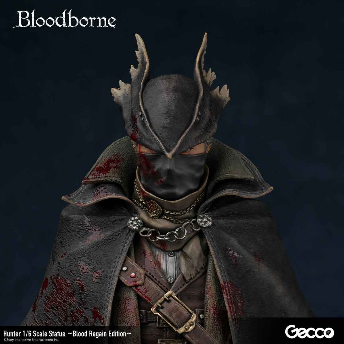 Bloodborne ~ Gecco Studio ~ The Hunter Blood Regain ~ Licensed PVC Figure