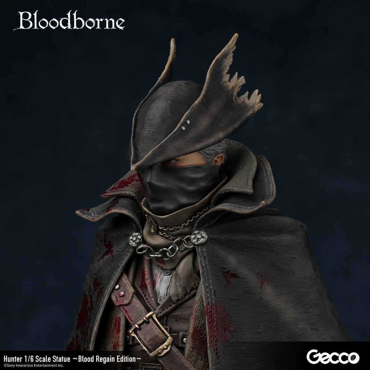 Bloodborne ~ Gecco Studio ~ The Hunter Blood Regain ~ Licensed PVC Figure